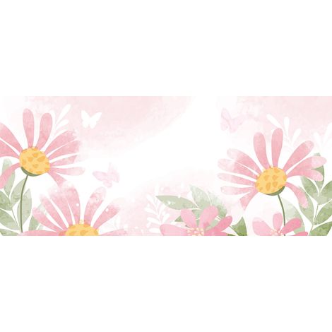 Papier peint panoramique - Fleurs - 130 cm x 55 cm (1/2)