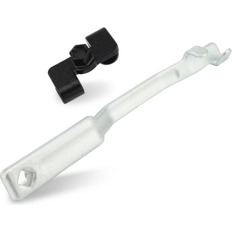 Prolunga per chiave inglese, prolunga per chiave a forchetta con adattatore per chiave a bussola da 1/2 pollice e chiave esagonale da 21 mm -Crezuo