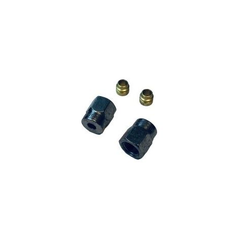 Wilo Mutter/Klemmring M6 d.3mm MS NI 2 Stück