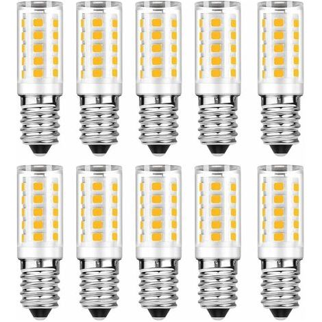 E14 LED-Lampe, Kaltweiß 6000 K, 5 W (entspricht 50 W Glühbirne), 400 lm, nicht dimmbar, 10er-Packung