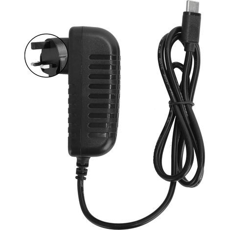 Alimentation Raspberry Pi 4B 5V 3A Adaptateur Secteur Type C Chargeur Fournitures PC 100-240V (Fiche Royaume-Uni) (1/5)