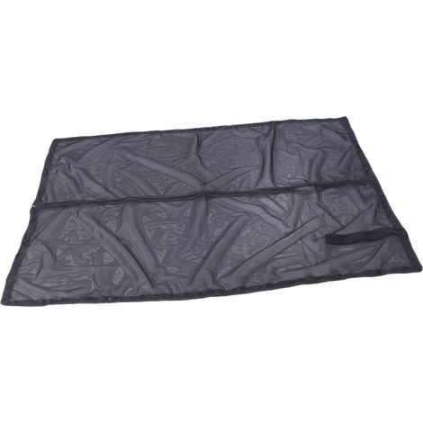 Rideau moustiquaire porte coulissante van 56x45 – Maille magnétique remplacement Mercedes Sprinter mid high campervans, protection (1/5)