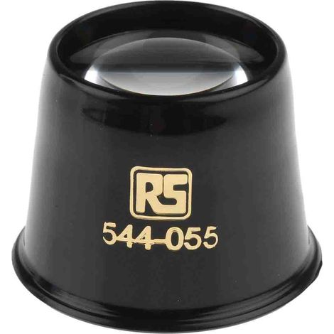 Loupe RS PRO, grossissement 9X, diam. lentille 29mm ( Prix pour 1 )