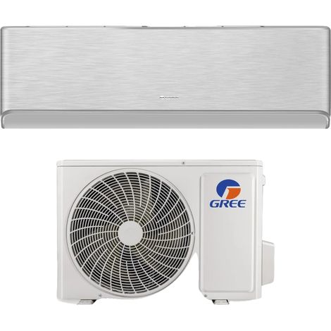 Gree – Climatiseur réversible 9000 BTU – Wi-Fi intégré – Capacité de refroidissement 2,7 kW – Classe énergétique A+++ (1/5)