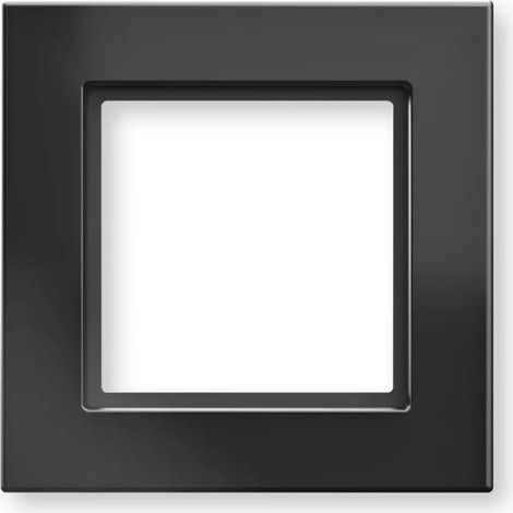 Schneider Electric Homematic IP cadre en verre noir design