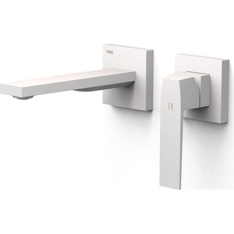 TRES 20230021BM SLIM Pieza Vista para Cuerpo Empotrado De Lavabo Color Blanco Mate - ref: 20230021BM