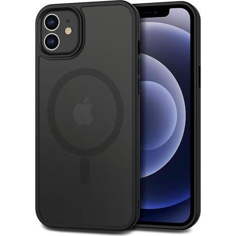 Handyhülle iPhone 12 12Pro MagSafe iPhone 12 12 Pro A-Schwarz (1/5)