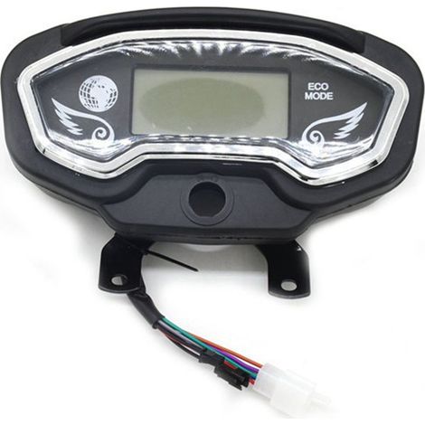 Electric vehicle instrument panel, tricycle instrument panel, Universal Instruments motorcycle instrument panel, LCD display, 48V, 60V, 72V instrument panel (1/5)