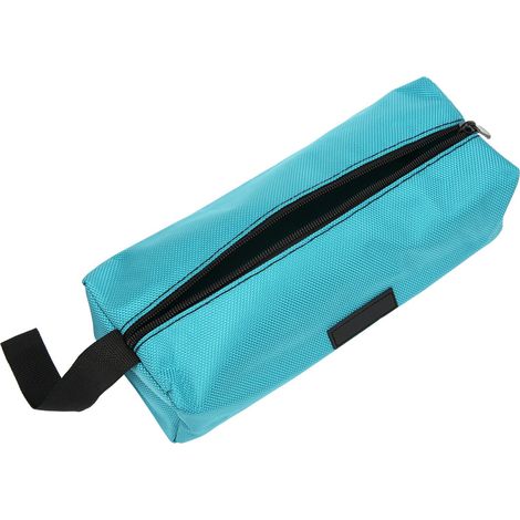 Verdickte, wasserdichte Werkzeugtasche, tragbar, für Elektrikerbedarf, kleines Aufbewahrungspaket, blau (1/5)