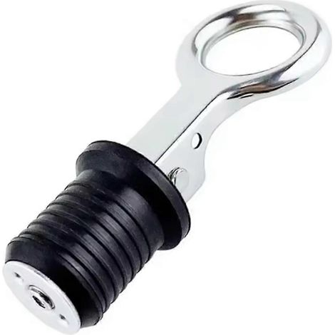 Bouchon de vidange marin de 32 mm, réglable, à fermeture rapide, en acier inoxydable, accessoires pour bateaux à moteur, kayaks et autres embarcations. (1/5)