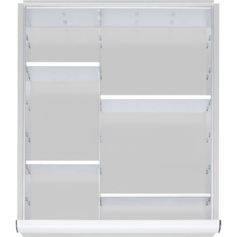 STIER Einteilungsset für Schubladen der Blendenhöhe 180-360mm 1xTrennwand, 4xTrennblech (1/4)
