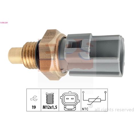 Capteur, température de carburant EPS 1.830.281 FORD 1 441 571 15280-78E10