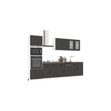 Ensemble d'armoires de cuisine 7 pcs Kalmar bois d'ingénierie (1/5)