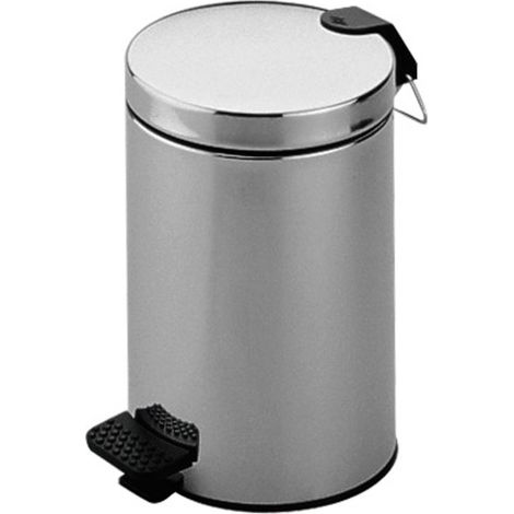KEUCO Artículo universal Cubo de basura 12 l plata-eloxiert, 04999170000