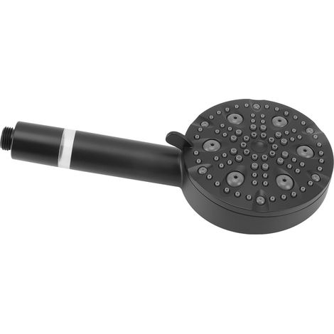 Potente soffione doccia – nero – extra lungo – finestra visibile – alta pressione – WC