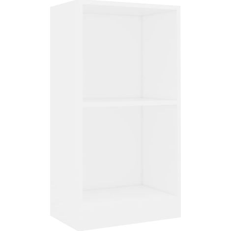 Maison Exclusive - Libreria Bianca 40x24x75 cm in Legno Multistrato