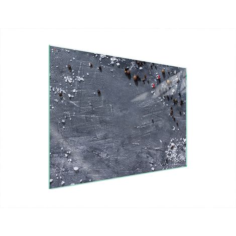 PLACA PROTECTORA DE VIDRIO PARA ESTUFA 70x52 PIZARRA (1/5)
