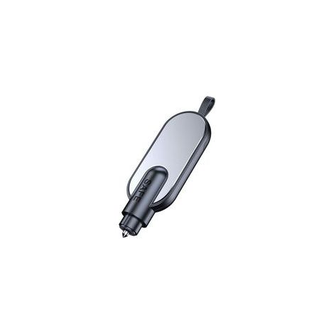 Marteau de sécurité pour Voiture,Brise-vitre avec Coupe-Ceinture de sécurité - Auto Car Window Glass Hammer Breaker Metal Emergent Escape Tool pour l'auto-Sauvetage (1/5)