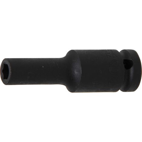 Kraft-Steckschlüssel-Einsatz Sechskant, tief Antrieb Innenvierkant 12,5 mm (1/2") SW 8 mm