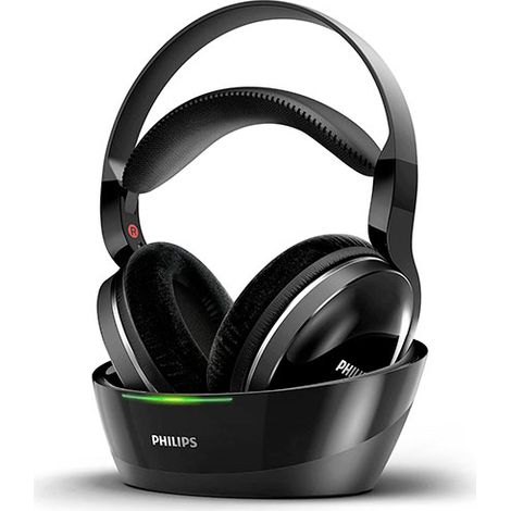 Philips SHD8850/12 auricular y casco Inalámbrico Diadema Música Negro (1/5)
