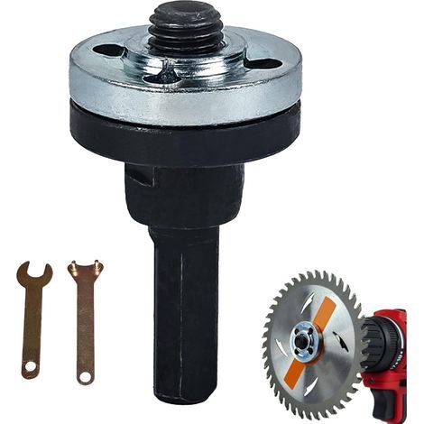 Pleuelstangen-Set für Bohrmaschine und Winkelschleifer, Wellenverlängerung mit Schleiferadapter – Multifunktionales Zubehör (1/5)