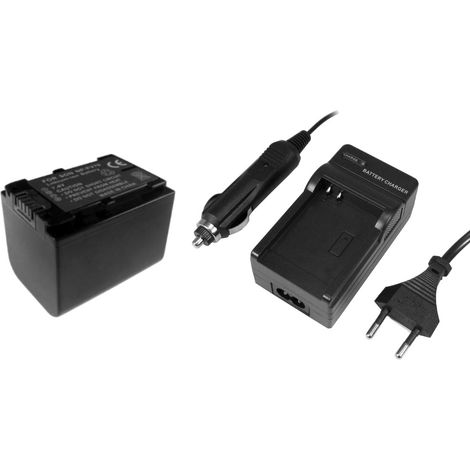 ANGEBOT IM SET: Trade-Shop Kamera Li-Ion Akku + Akku Ladegerät mit Kfz Adapter für Sony HDR-CX740VE HDR-CX410VE HDR-PJ220EB HDR-PJ320EB HDR-PJ650E HDR-PJ650V HDR-PJ220E