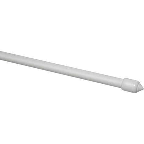 bric astina in acciaio plasticato bianca a pressione riducibile da 40 45 cm (1/2)