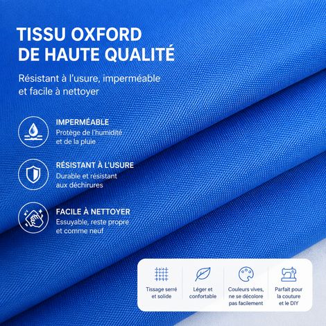 Housse de protection extérieure imperméable bleu saphir en tissu Oxford bleu 20 kg – Livraison gratuite