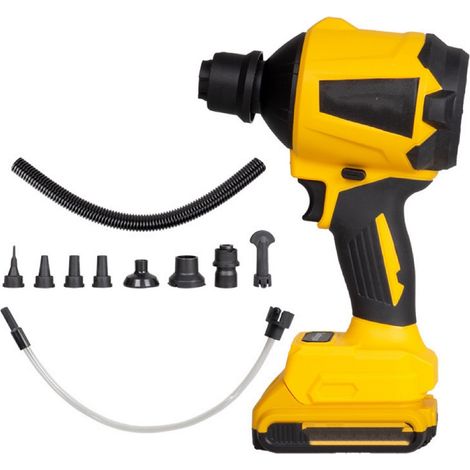 Akku-Gebläse für Dewalt 20 V Akku, Laubbläser Akku unterstützt Dewalt 20 V Akku, Akku-Laubbläser kabellos für Rasenpflege, Laubblasen