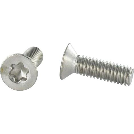 Vis métaux Tête fraisée TF TORX T25 M5X50 Inox A4-800 pièces (1/3)