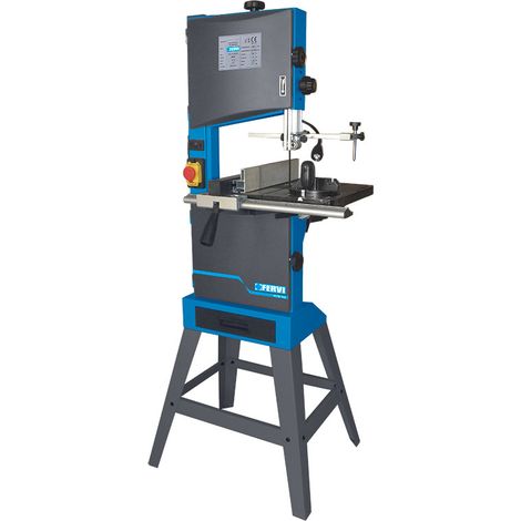 Vertikale Tischbandsage fur Holz 375 W 230 V Schnittbreite 245 mm Fervi 0509/245