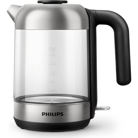Philips HD9339/80 Hervidor de vidrio 1,7 L Negro (1/5)