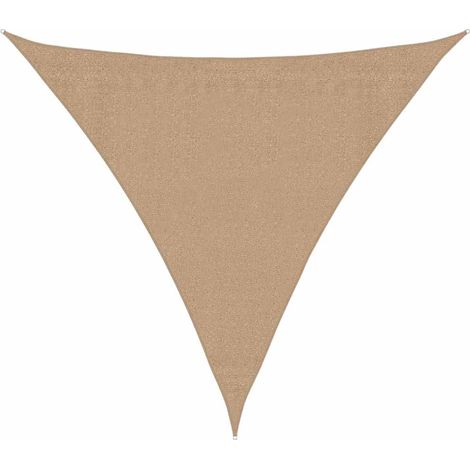 Maison Exclusive - Sonnensegel 160 g/m² Taupe 3x3x3 m HDPE