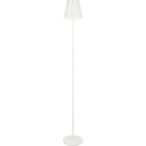 Lampadaire LED Extérieur 3 en 1 à Intensité Variable Progressive, Tactile, Blanc (1/5)