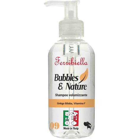 Shampooing volumisant pour chiens au Ginkgo Biloba et 250 ml de vitamine F