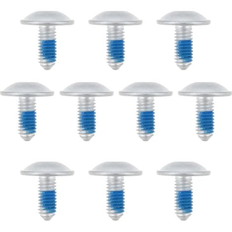 Lot de 10 Vis Torx Panneau Tête 16,8 mm Long 14,6 mm Trou 6 mm Compatible avec Passage de Roue Pare-Chocs (1/5)