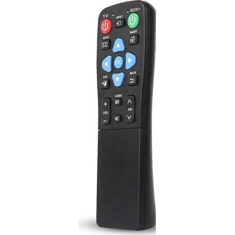 Universelle Fernbedienung für Senioren – große Tasten, steuert 2 Geräte, Lernfunktionen, TV, DVD, Streaming (1/5)