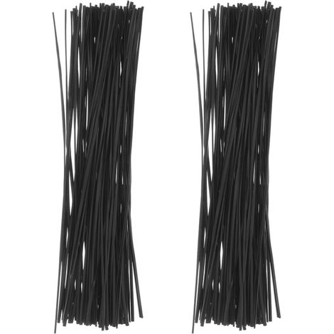 Attache pour Plantes en Plastique en Fil Torsadé Fil de Fer et Revêtement Pvc, Lot de 1000 Pièces, pour Jardinage, Fixation Résistante et Solide (1/5)