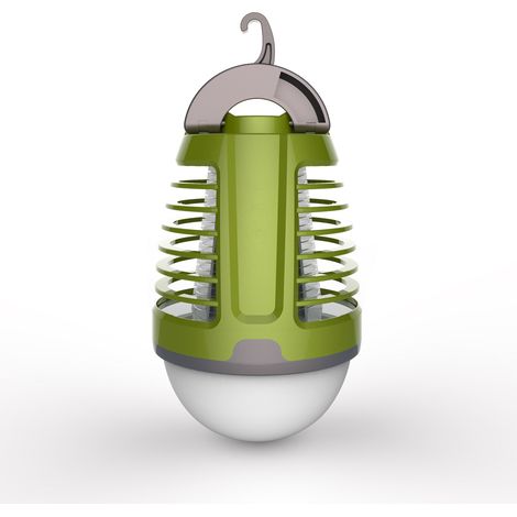 Platinet Tragbare grüne Insektenlampe für den Außenbereich 5W (1/2)