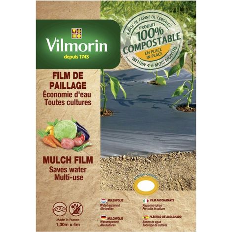 Vilmorin - Film De Paillage Toutes Cultures Faible Épaisseur - Farine