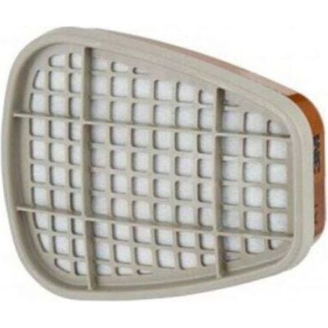 Filtres Antigaz - Série 6200 - Compatible Masques Réutilisables 3M - Faible Résistance Respiratoire - Lot de 2 (1/3)