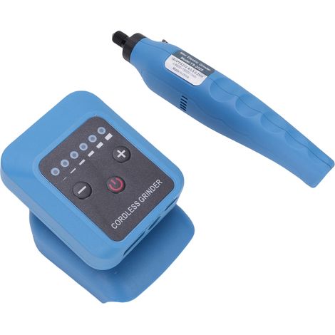 Meuleuse pneumatique électrique sans fil rechargeable à 6 vitesses réglables de 6000 à 18000 tr/min pour le meulage, la sculpture et le polissage. (1/5)