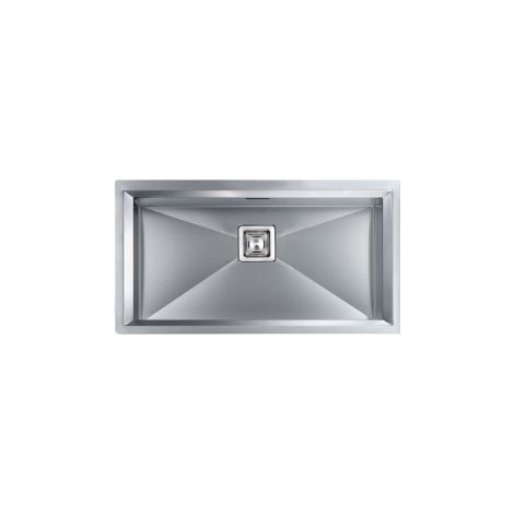 CM 012804.X0.01.2063 GLAMOUR Lavello da Incasso Monovasca Slim Acciaio Inox Satinato 86 x 45 cm colore Inox Satinato (1/5)