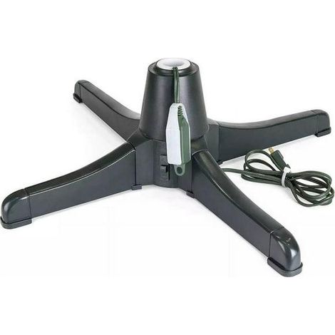 support de sapin de Noël rotatif avec base rotative électrique, de haute qualité et durable, design moderne et élégant, facile à utiliser et à installer, convient pour un. (1/2)