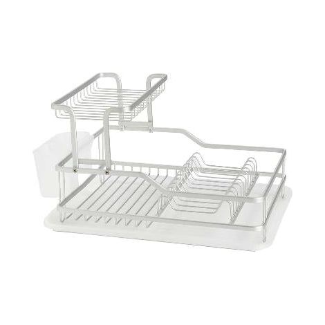ANDREA HOUSE CC73028 Escurreplatos Alum/Pp 42,5X32X24,5 - ref: CC73028