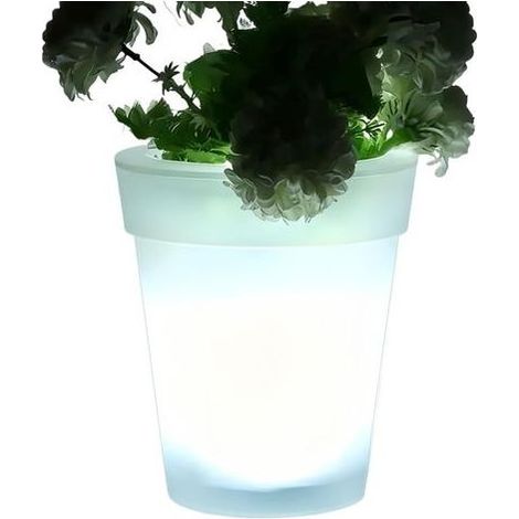 Lampada a forma di vaso di fiori - Illuminazione esterna impermeabile e resistente alle intemperie - (1/5)