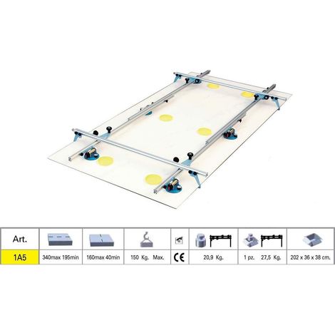 Sollevatore per piastrelle 340 x 160 cm Kera Lift 1A5 SOSTITUITO DA NUOVA VERSIONE 1A6 SIGMA
