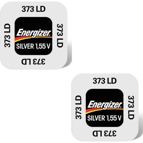 .2 piles Energizer 373LD.