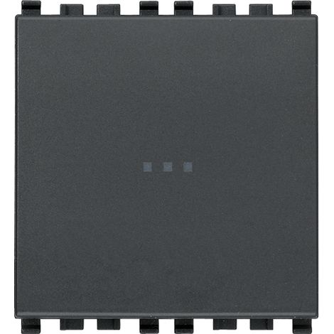 Interruttore 1P 16AX assiale 2M grigio vimar Eikon 20101.2