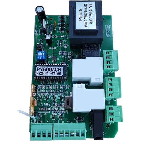Kit d'ouvre-portes automatiques Carte électronique de carte de contrôleur de carte PCB de carte de commande de moteur à courant alternatif for l'ouvreur de porte coulissante pour accessoires de portai (1/4)
